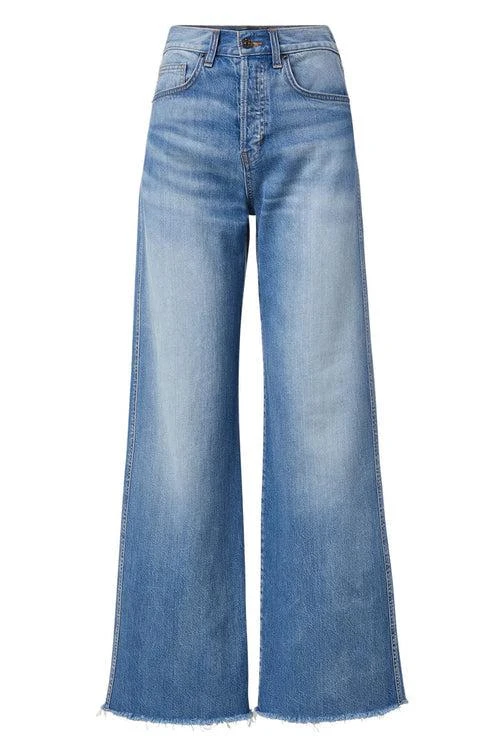 商品VERONICA BEARD|Taylor High Rise Wide Leg Jean,价格¥3278,第1张图片
