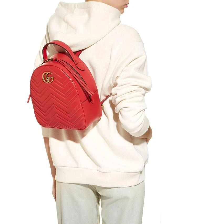 商品Gucci|Marmont Chevron Backpack,价格¥13849,第2张图片详细描述