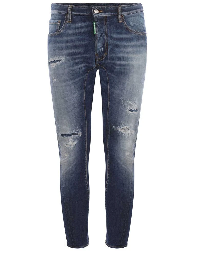 商品DSQUARED2|Dsquared2 Distressed Cropped Fit Jeans,价格¥3168,第1张图片