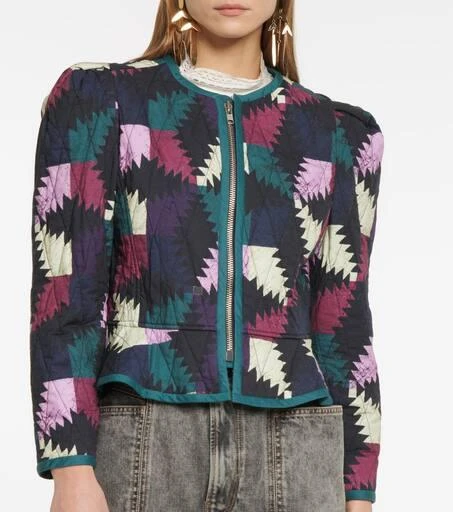 商品Isabel Marant|Hafileal printed cotton jacket,价格¥2884,第5张图片详细描述