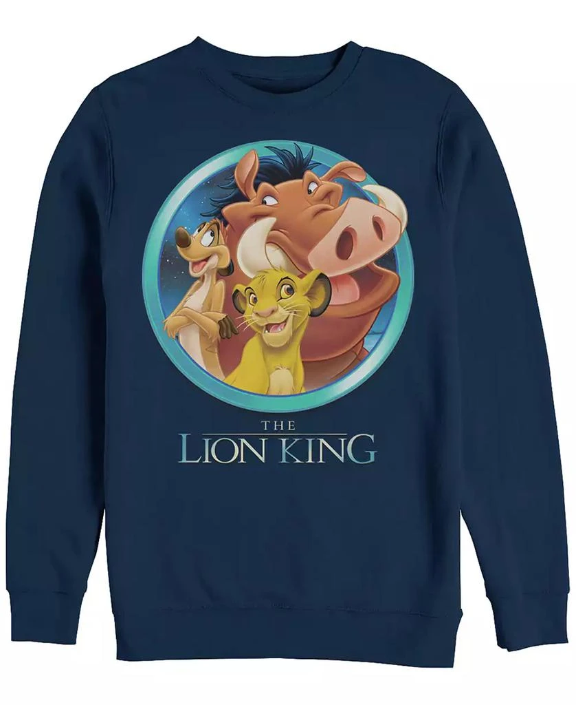 商品Disney|Disney Men's Lion King Best Friends, Crewneck Fleece,价格¥127,第1张图片