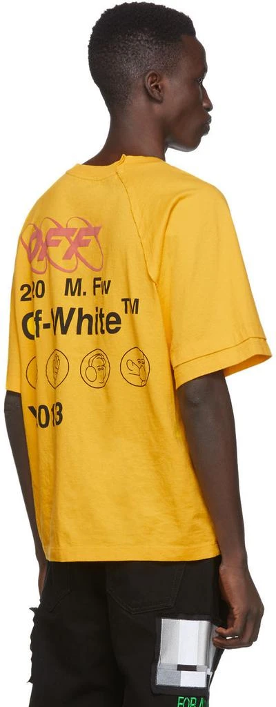 商品Off-White|Yellow Industrial Y013 T-Shirt,价格¥1483,第3张图片详细描述