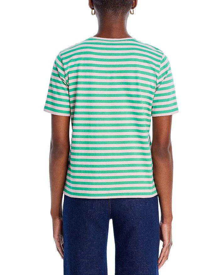 商品Kule|The Modern Striped Cotton Tee,价格¥585,第3张图片详细描述