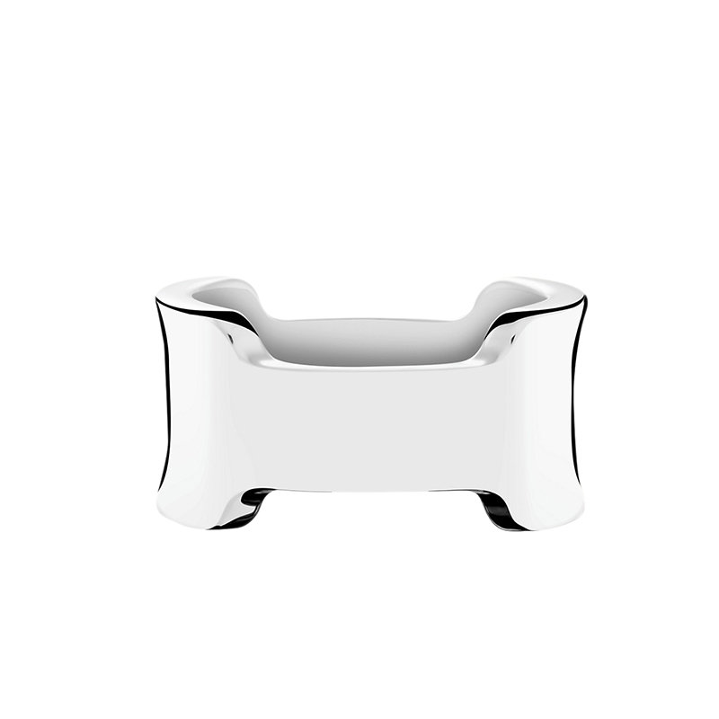 【预售3-7天】HERMES/爱马仕 经典Amazone Hermès系列 中号925银戒指指环H119601B商品第1张图片规格展示