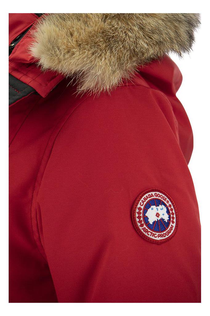 CANADA GOOSE ROSSCLAIR - Parka with hood and fur coat商品第4张图片规格展示