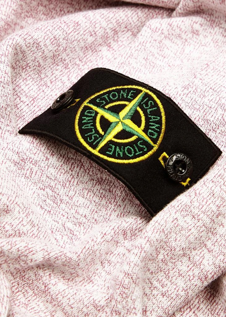 商品Stone Island|Pink knitted cotton-blend jumper 上衣,价格¥1353,第5张图片详细描述