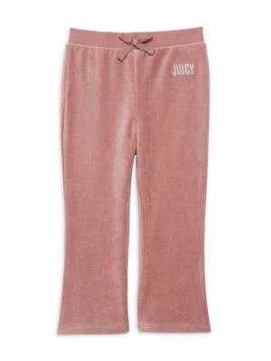 商品Juicy Couture|​Little Girl’s 2-Piece Velour Track Set,价格¥248,第3张图片详细描述