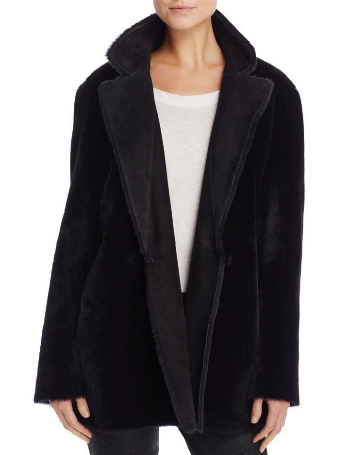 商品Theory|Theory Clairene Shearling Coat,价格¥10293,第1张图片