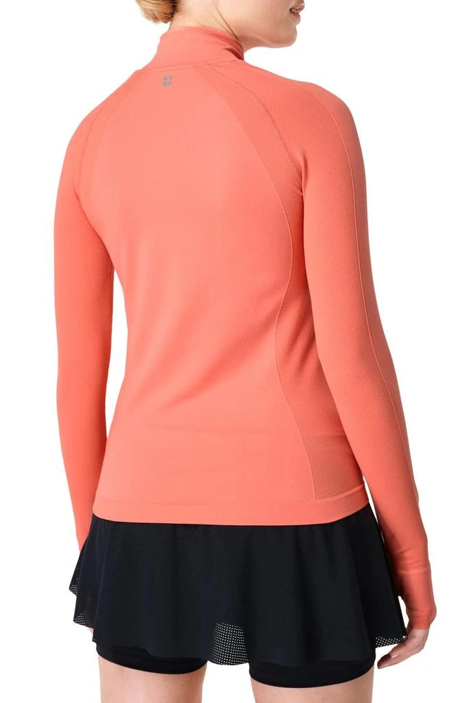 商品SWEATY BETTY|Athlete Seamless Half-Zip Workout Top,价格¥328,第2张图片详细描述