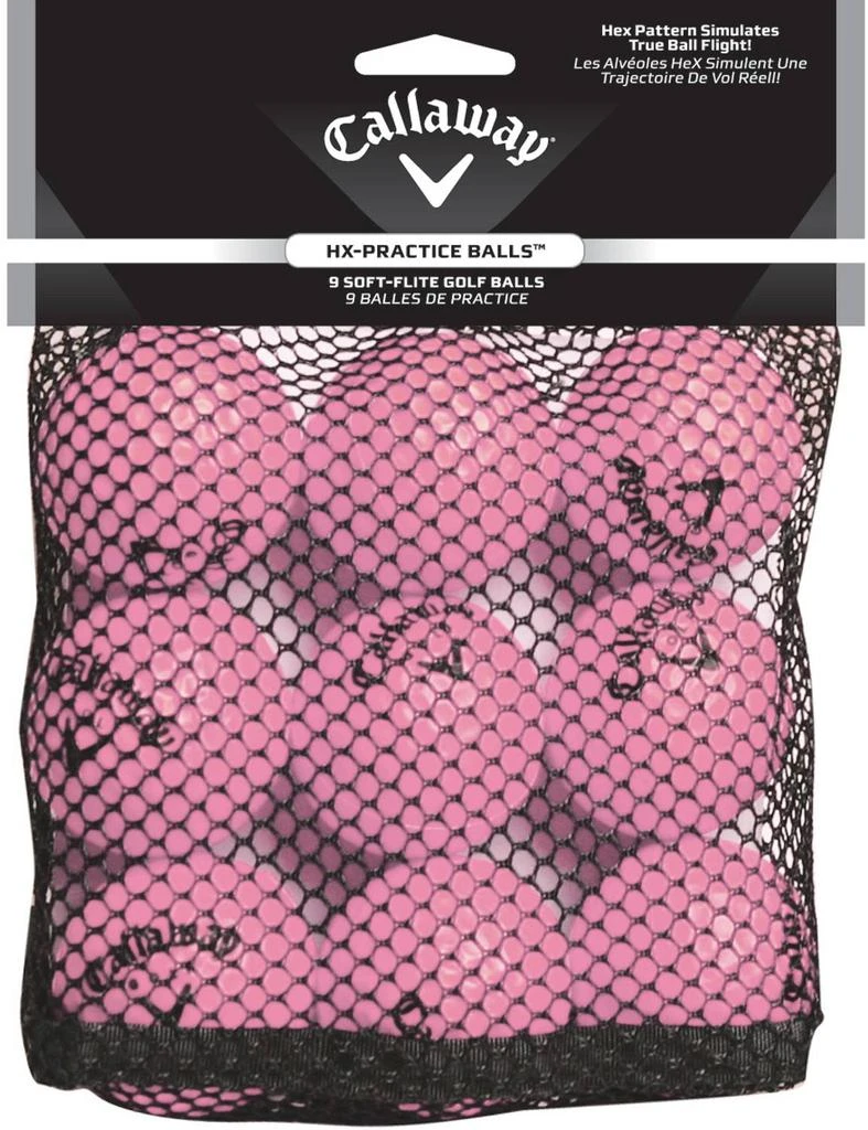 商品Callaway|Callaway HX Practice Golf Balls – 9 Pack,价格¥124,第2张图片详细描述