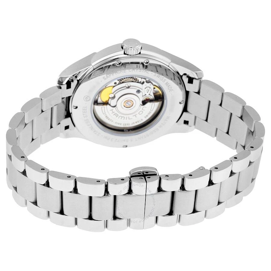 商品Hamilton|Jazzmaster Silver Dial Stainless Steel Men's Watch H32505151,价格¥4815,第3张图片详细描述