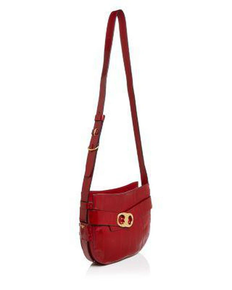 商品Tory Burch|Gemini Link 真皮斜挎包,价格¥1676,第4张图片详细描述