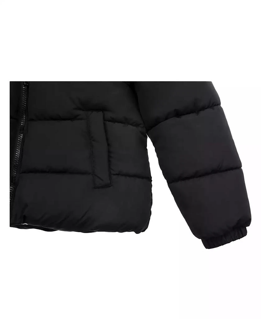 商品Rokka&Rolla|Girls Heavyweight Puffer Jacket Sherpa Lined Bubble Coat,价格¥370,第5张图片详细描述