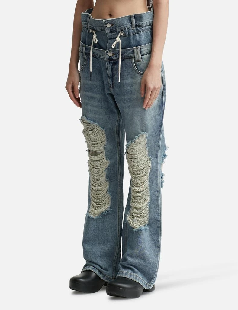 商品ANDERSSON BELL|Beria String Double Waist Jeans,价格¥1953,第2张图片详细描述