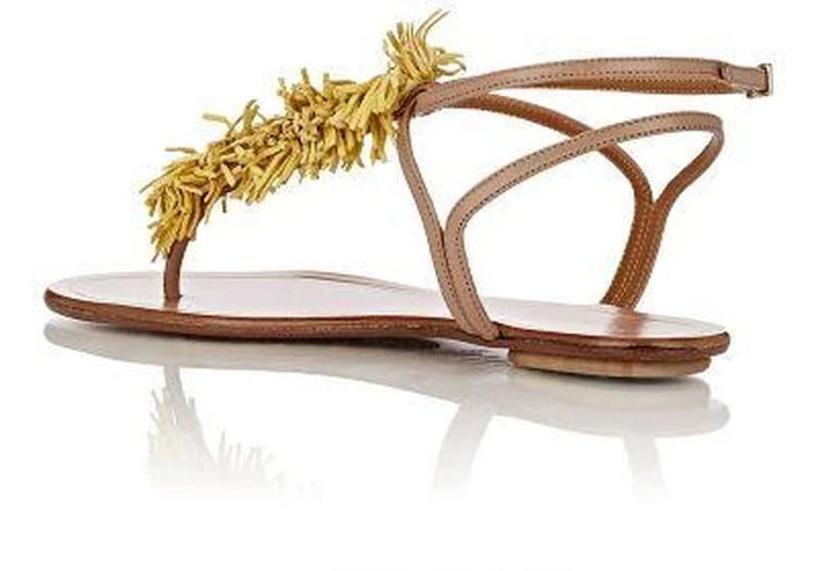 商品Aquazzura|Wild Thing T-Strap Sandals,价格¥1724,第3张图片详细描述