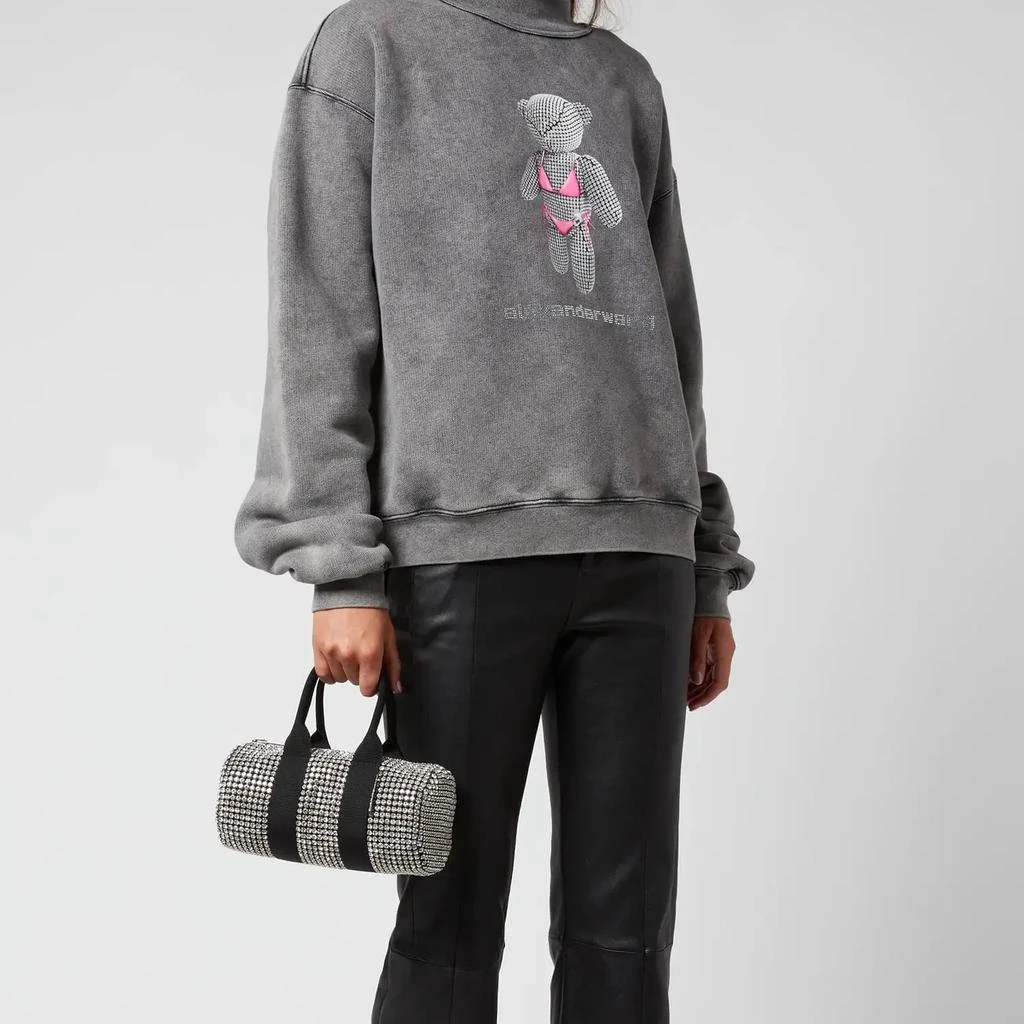 商品Alexander Wang|Alexander Wang Women's Cruiser Mini Duffle Bag - White,价格¥4079,第2张图片详细描述
