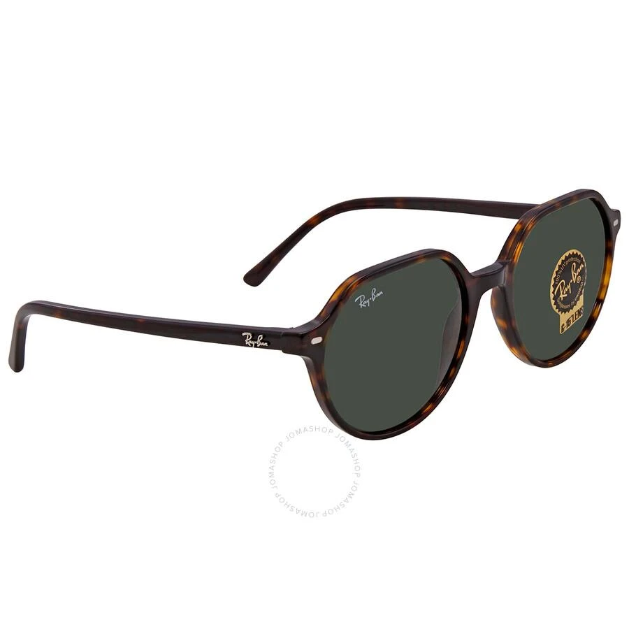 商品Ray-Ban|Thalia Green Round Unisex Sunglasses RB2195 902/31 53,价格¥670,第1张图片