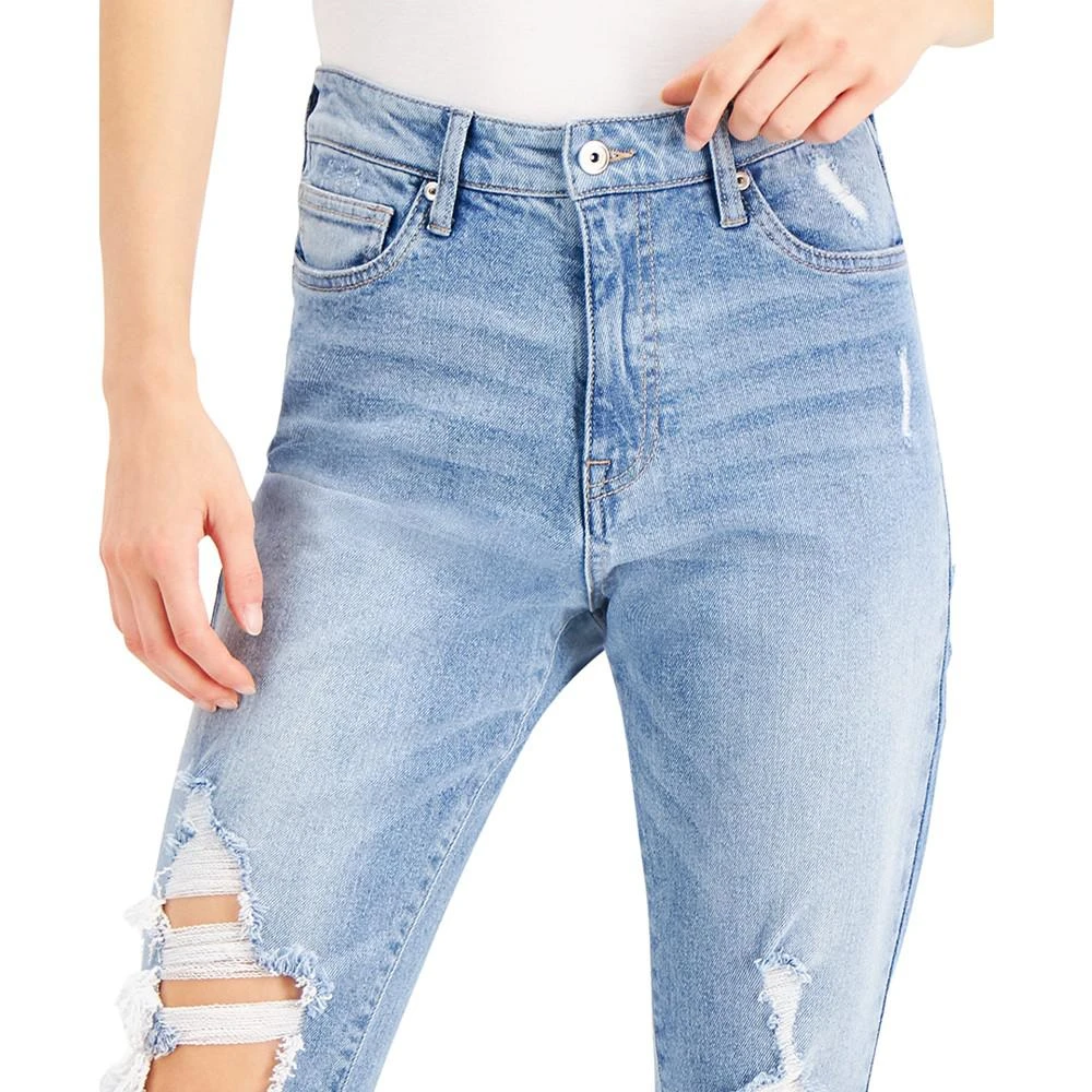 Juniors' Ripped Mom Jeans 商品