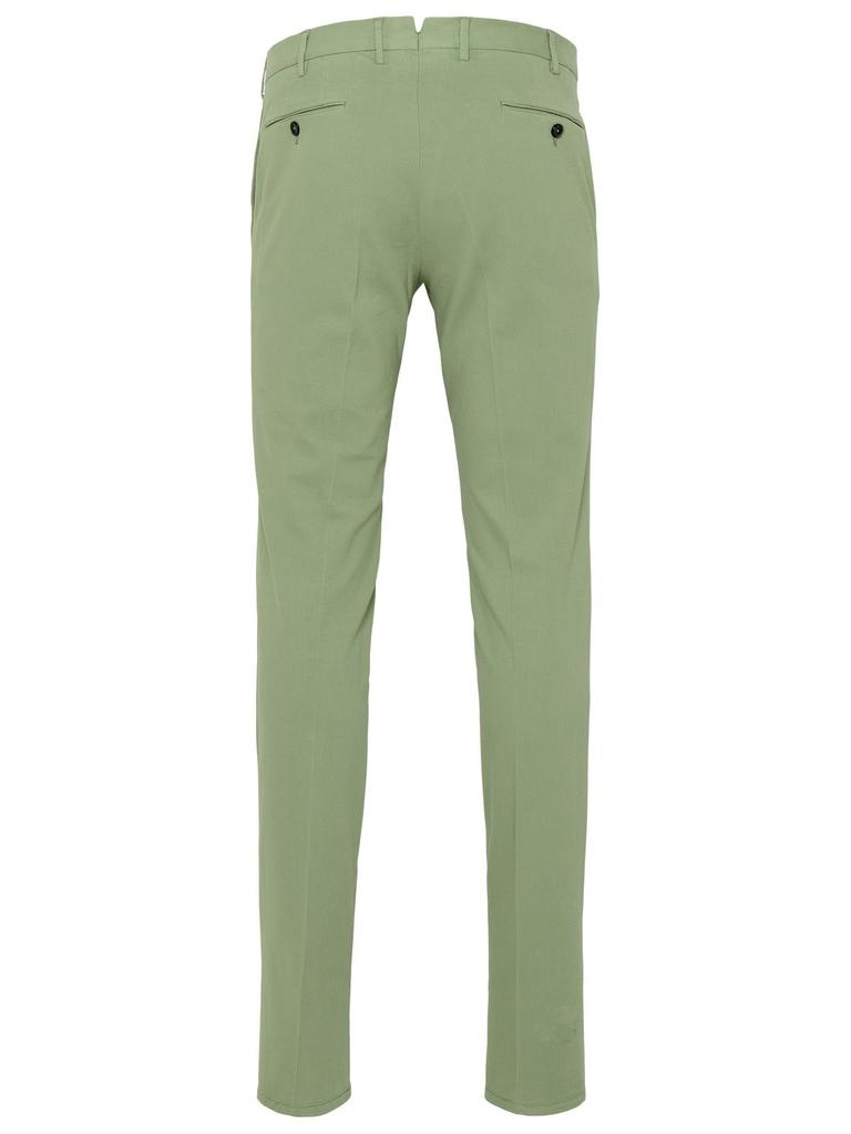 Pt01 Men's  Green Cotton Pants商品第3张图片规格展示