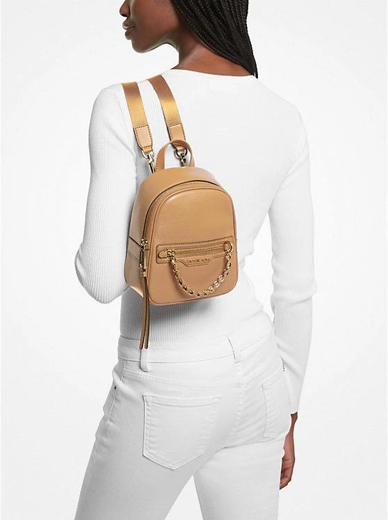 商品Michael Kors|Elliot Extra-Small Pebbled Leather Backpack,价格¥1035,第4张图片详细描述