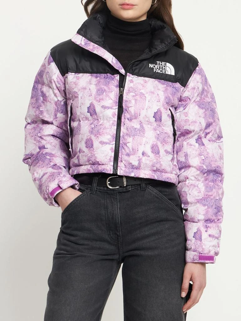 商品The North Face|女式 Nuptse系列 复古印花羽绒服,价格¥1277,第1张图片