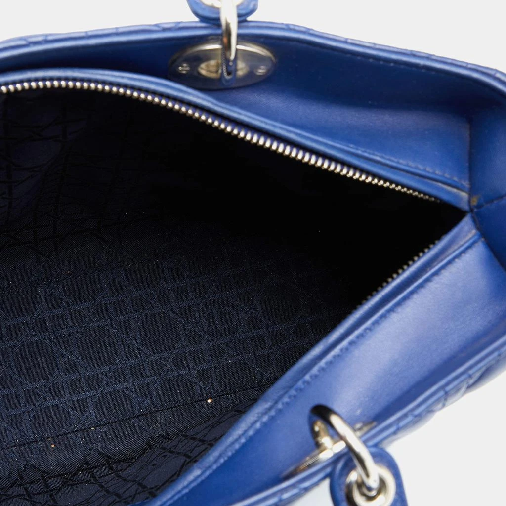 Dior Blue Cannage Leather Large Lady Dior Tote 商品