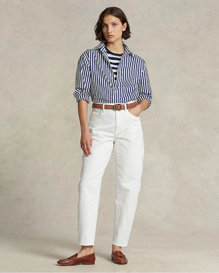 商品Ralph Lauren|Striped Long Sleeve Cotton Shirt,价格¥1259,第2张图片详细描述