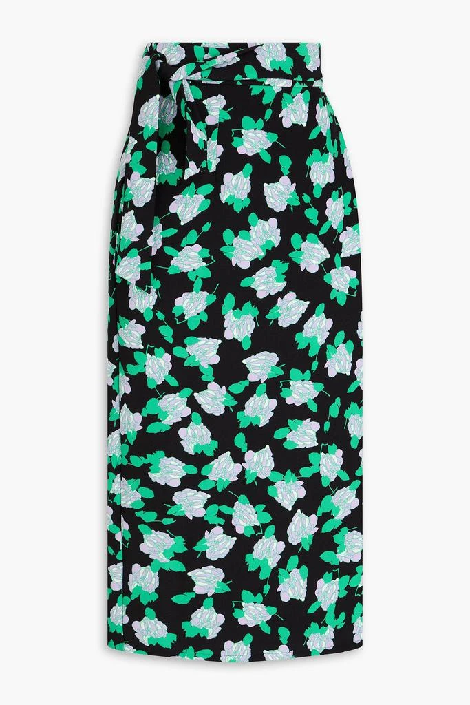 商品Diane von Furstenberg|Elma floral-print cady midi wrap skirt,价格¥1068,第1张图片