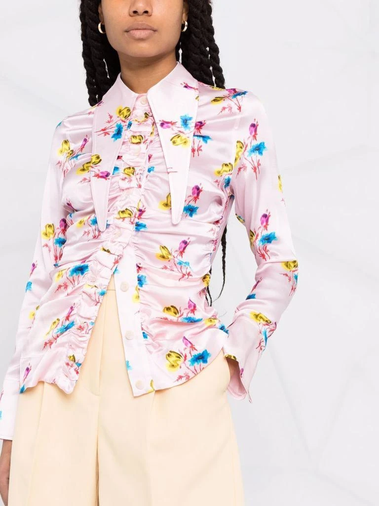 商品Ganni|Floral shirt,价格¥1030,第2张图片详细描述