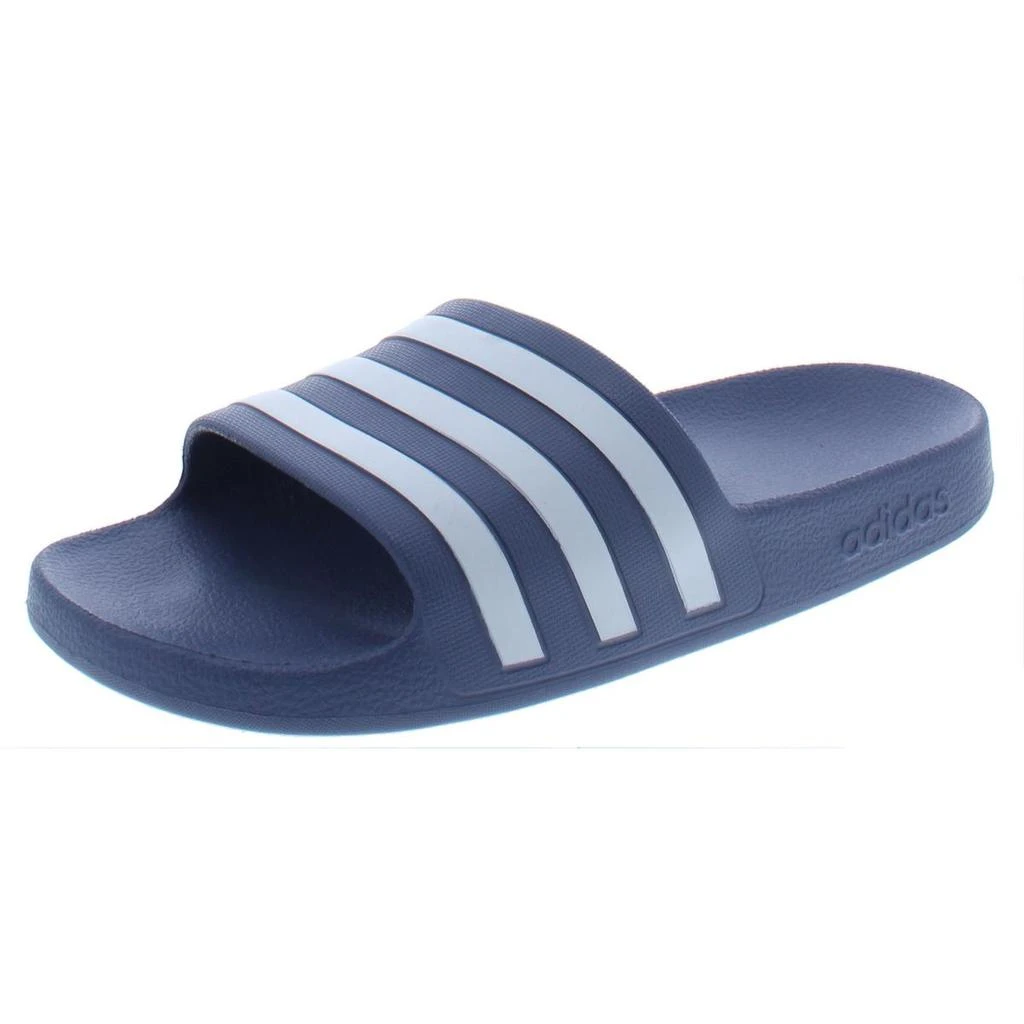 商品Adidas|Adidas Womens Adilette Aqua Flat Slip On Pool Slides,价格¥131,第1张图片