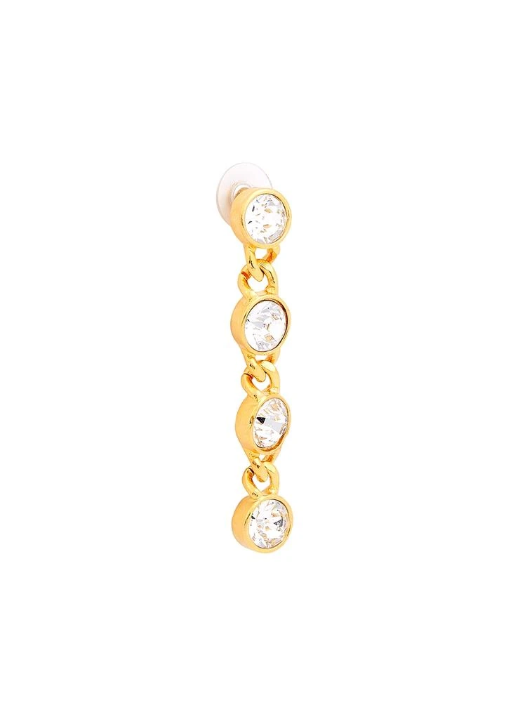 商品Kenneth Jay Lane|Crystal-embellished drop earrings,价格¥709,第3张图片详细描述