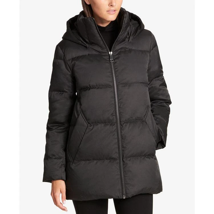 商品DKNY|Hooded Puffer Coat,价格¥1347,第1张图片