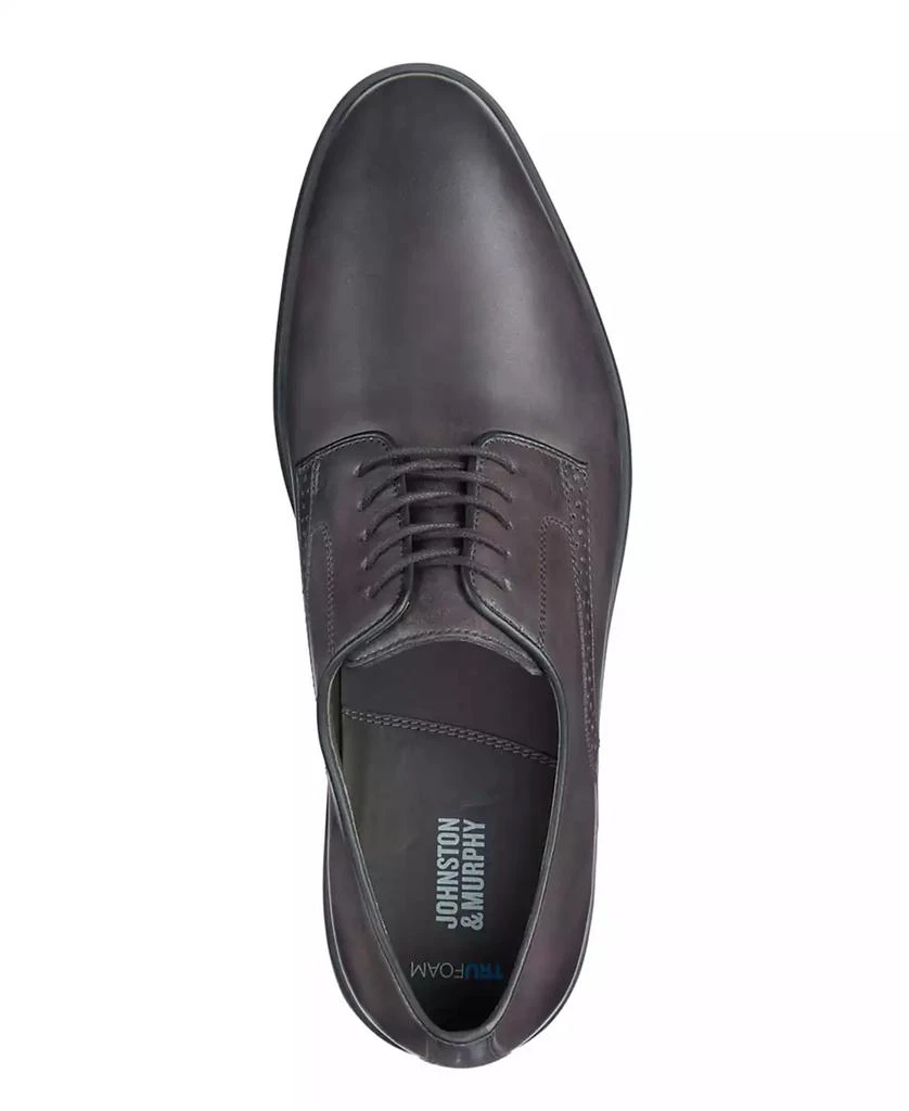 商品Johnston & Murphy|Men's Brody Plain Toe Lace Up Dress Casual Shoes,价格¥588,第3张图片详细描述