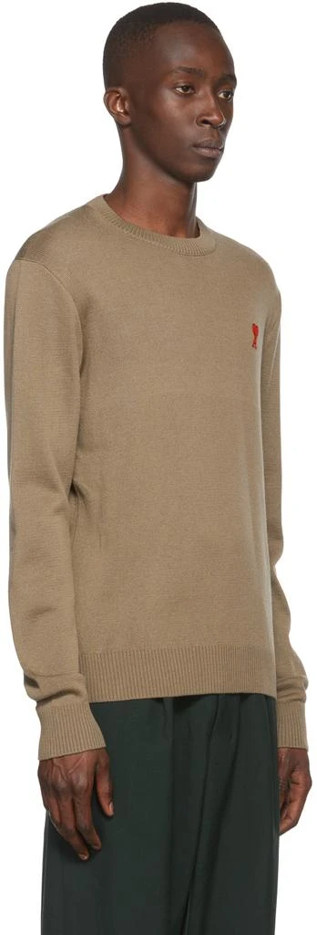 商品AMI|Taupe Ami de Cœur Sweater,价格¥1370,第2张图片详细描述