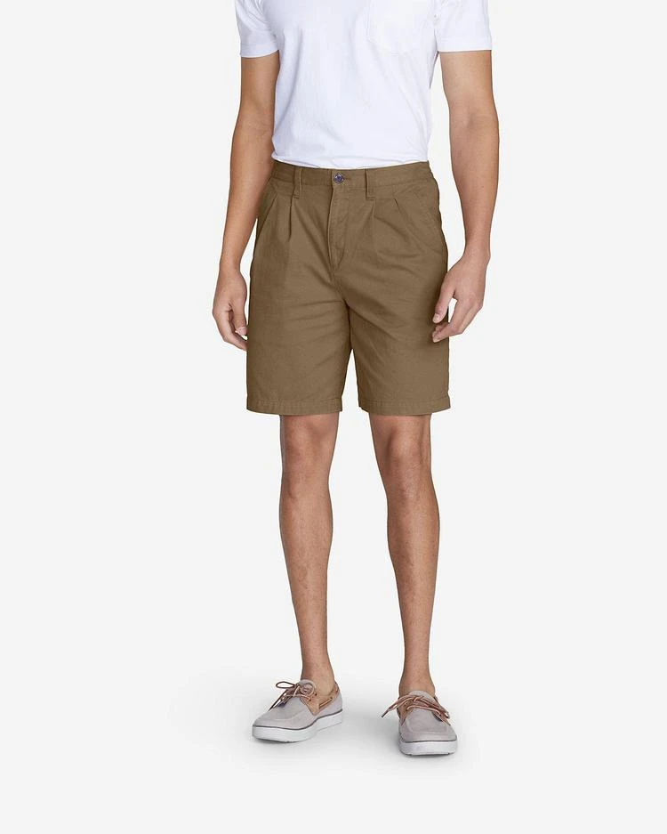 商品Eddie Bauer|男士Men's Legend Wash Side-Elastic Chino Shorts,价格¥224,第1张图片