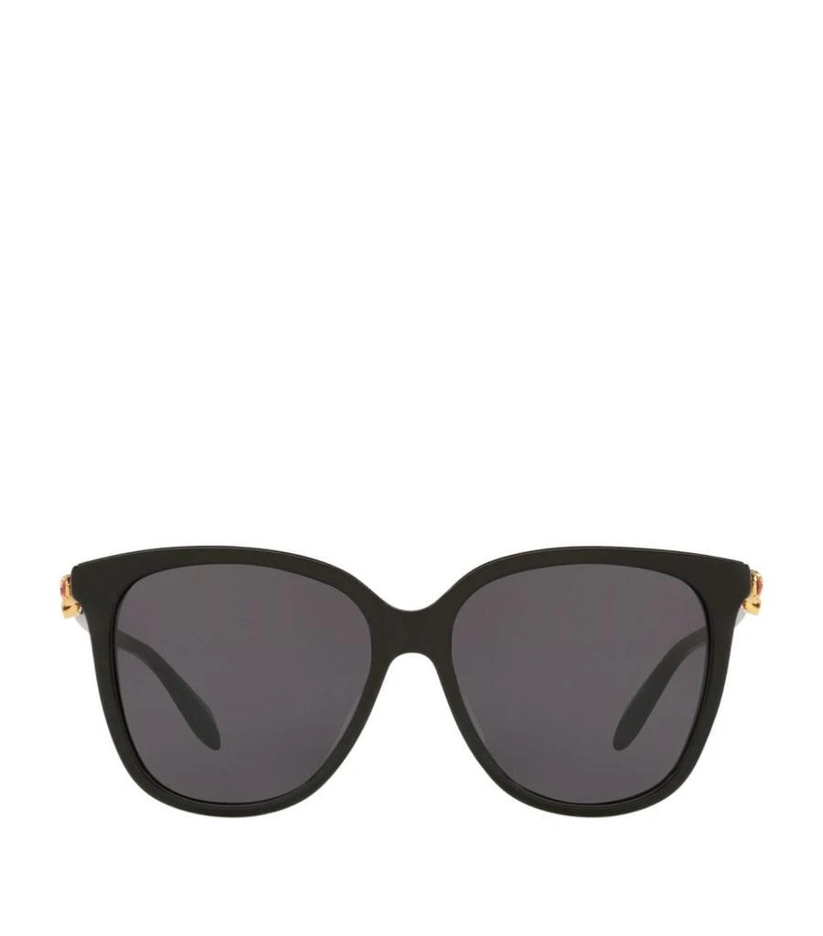 商品Alexander McQueen|Skull Droplets Cat Eye Sunglasses,价格¥3899,第1张图片