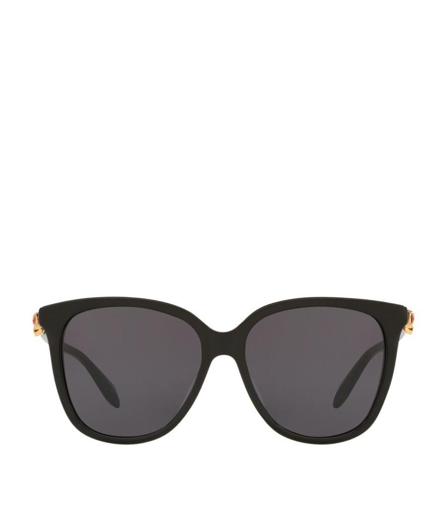 商品Alexander McQueen|Skull Droplets Cat Eye Sunglasses,价格¥3300,第1张图片