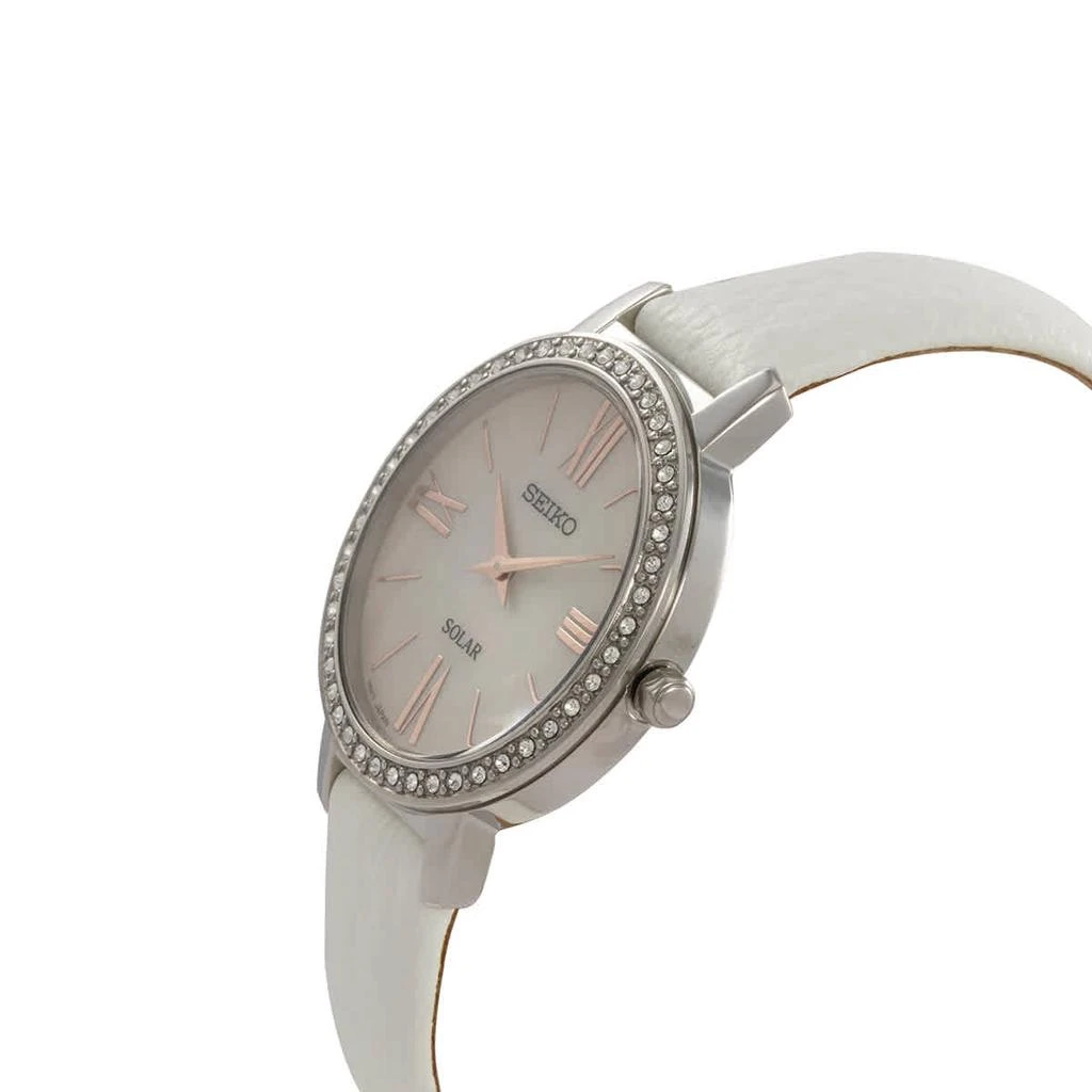 商品Seiko|Solar Champagne Dial Ladies Watch SUP459,价格¥1193,第2张图片详细描述