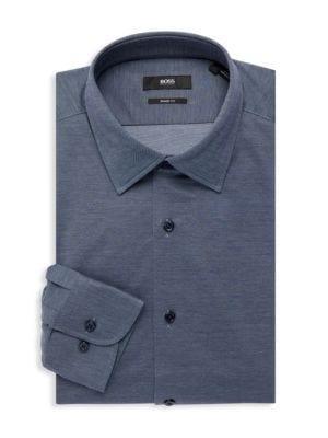 商品Hugo Boss|​Sharp Fit Twill Dress Shirt,价格¥512,第1张图片