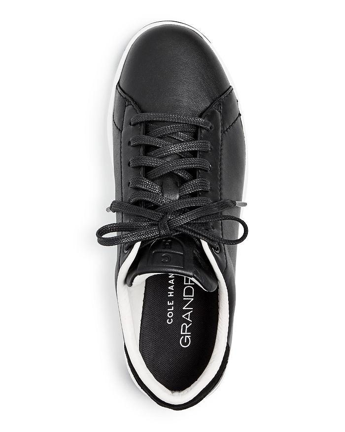 Women's GrandSport Leather Lace Up Sneakers商品第3张图片规格展示