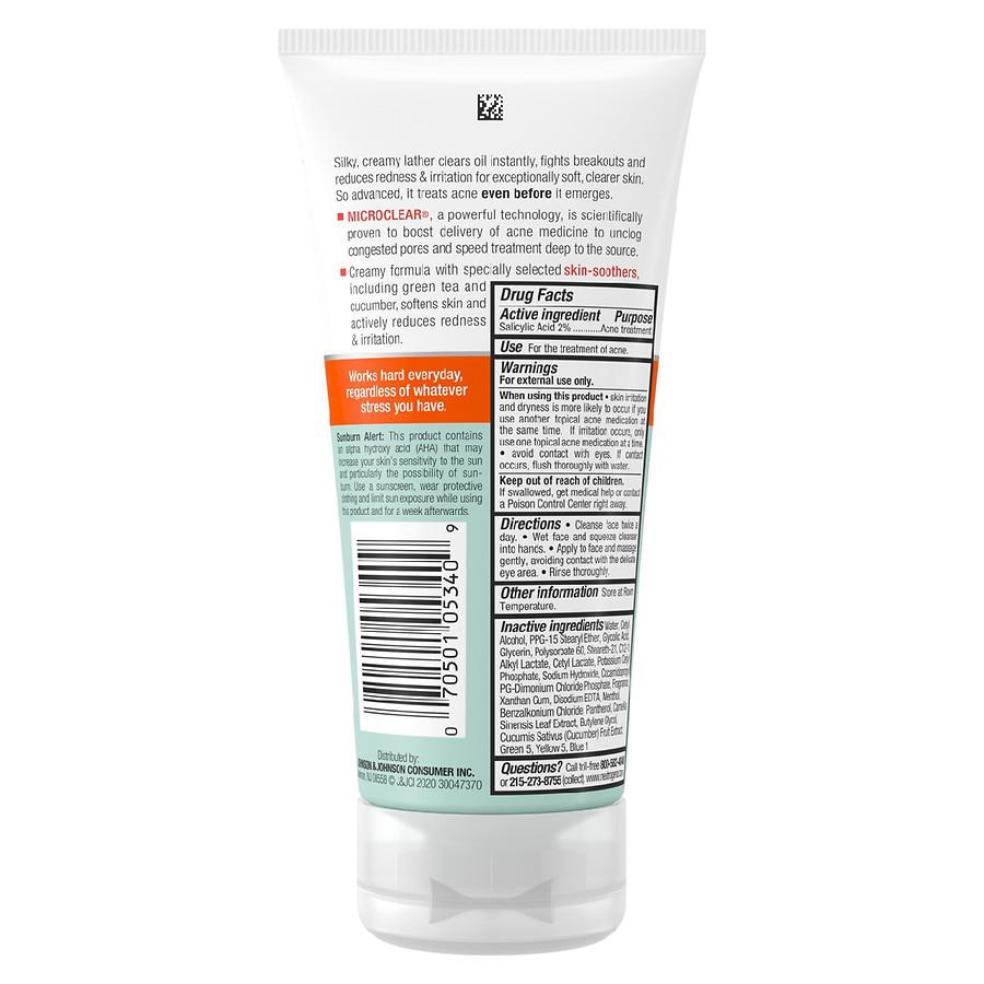 Oil-Free Acne Stress Control Power-Cream Face Wash商品第2张图片规格展示