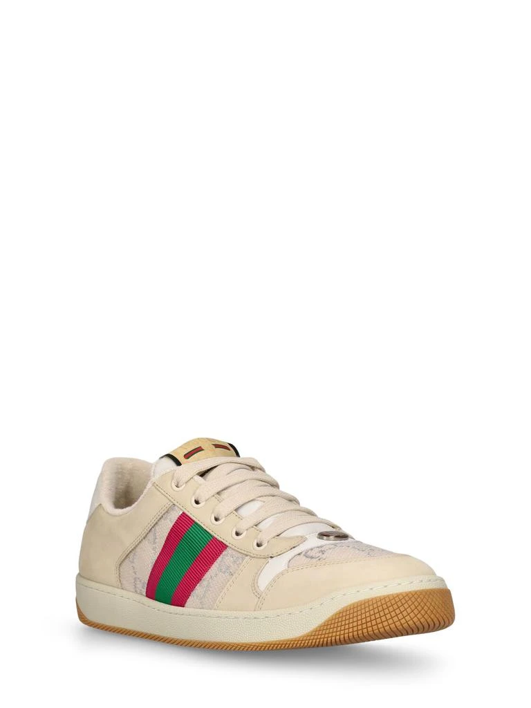 商品Gucci|30mm Screener Sneakers W/ Web,价格¥7887,第2张图片详细描述