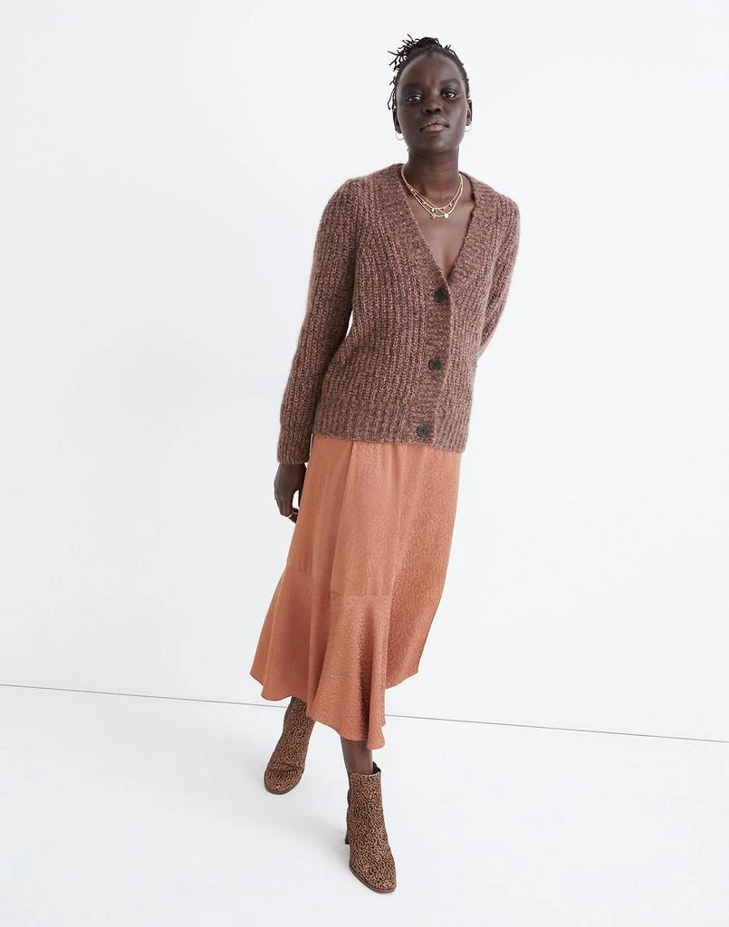 商品Madewell|Willowbend V-Neck Pleat-Sleeve Cardigan Sweater,价格¥640,第2张图片详细描述