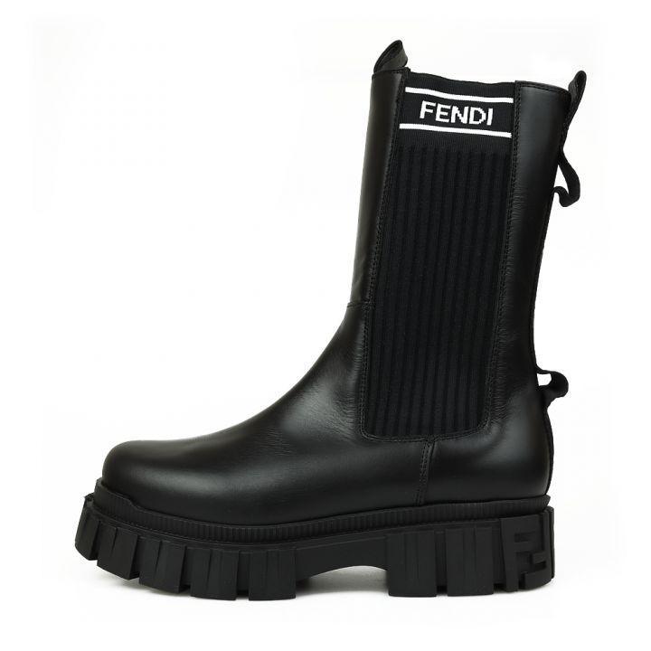商品Fendi|Black Chunky Boots,价格¥3790,第1张图片