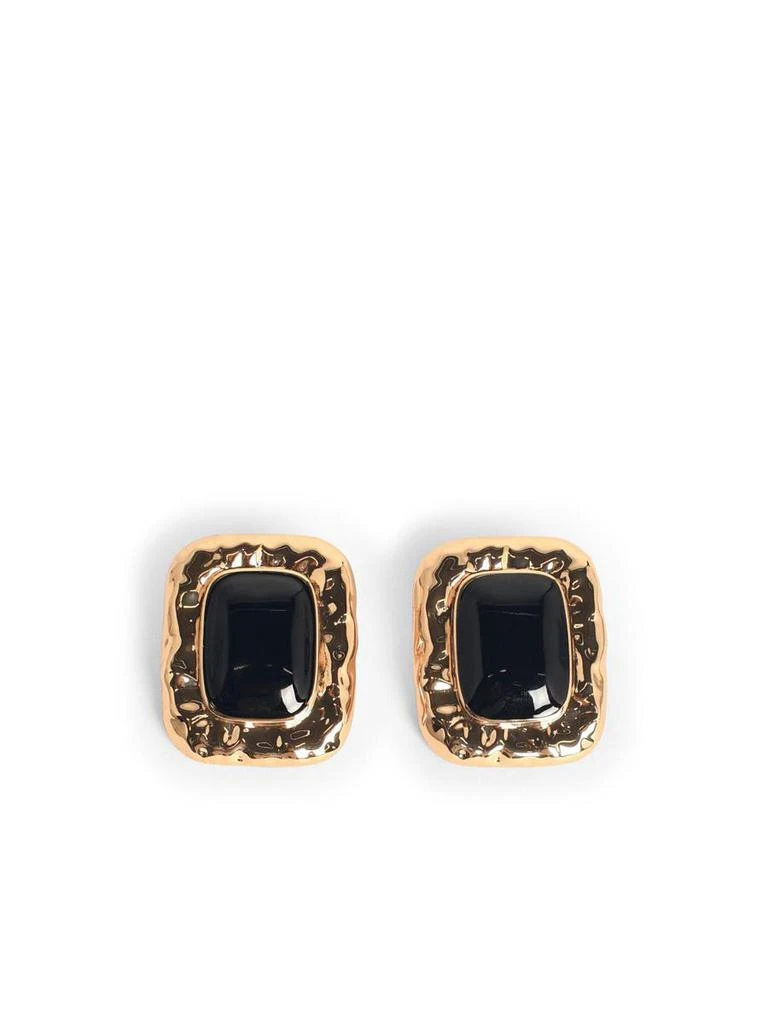 商品Self Portrait|Self-Portrait Mottled' Gold-Plated Brass Earrings,价格¥1461,第1张图片