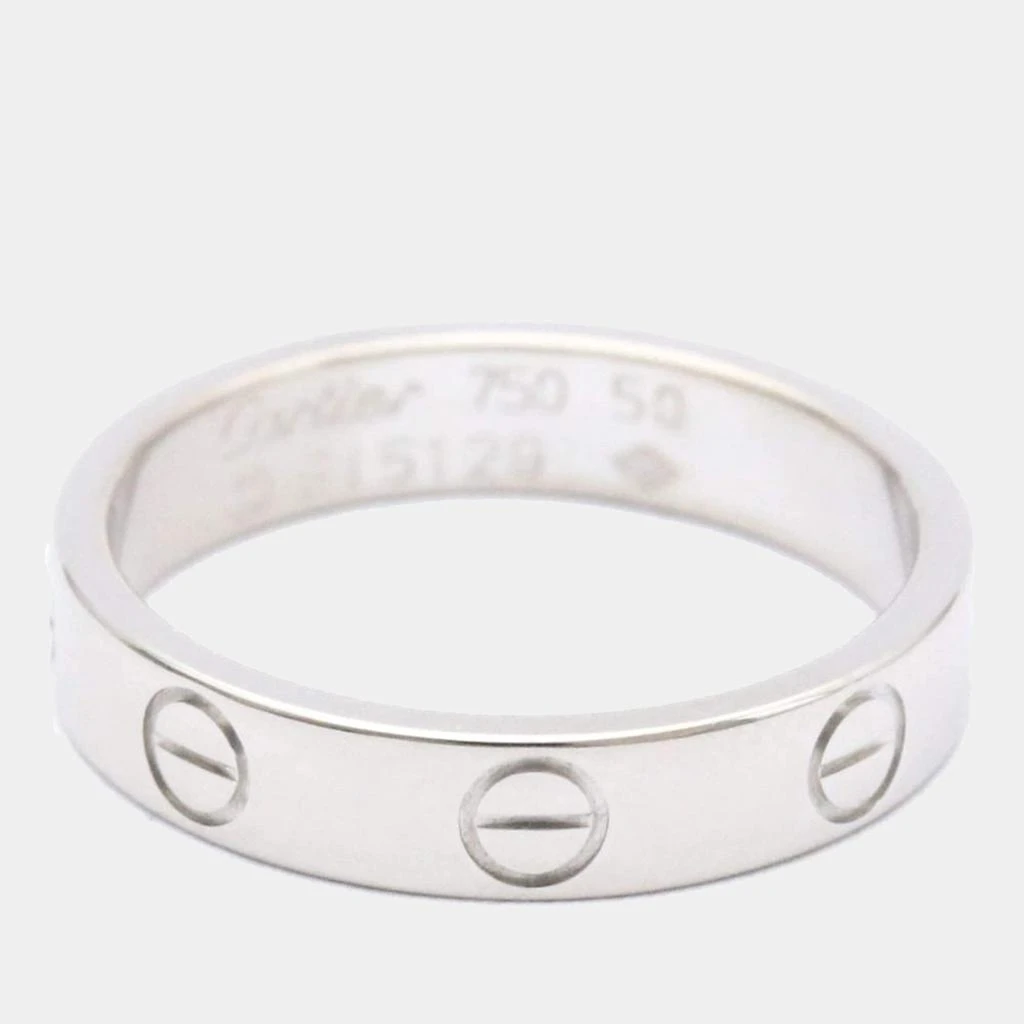 商品[二手商品] Cartier|Cartier Love 18K White Gold Ring EU 50,价格¥5349,第4张图片详细描述
