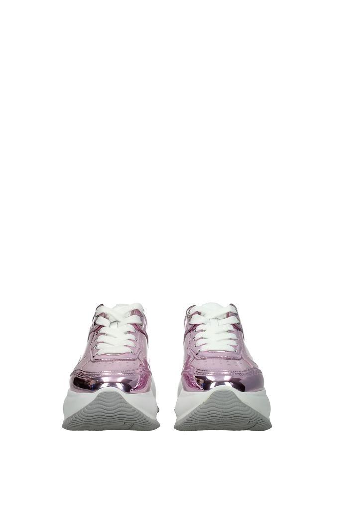 商品hogan|Sneakers maxi i active Leather Pink Metallic Pink,价格¥1280,第5张图片详细描述