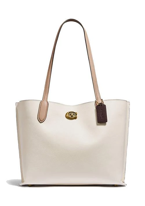 商品Coach|Willow Tote In Colorblock,价格¥2650,第1张图片