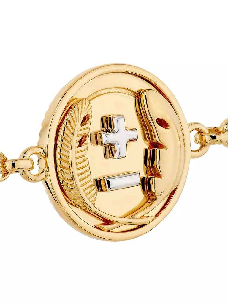 商品Foundrae|Vivacity Two-Tone 18K Gold Charm Bracelet,价格¥13442,第4张图片详细描述