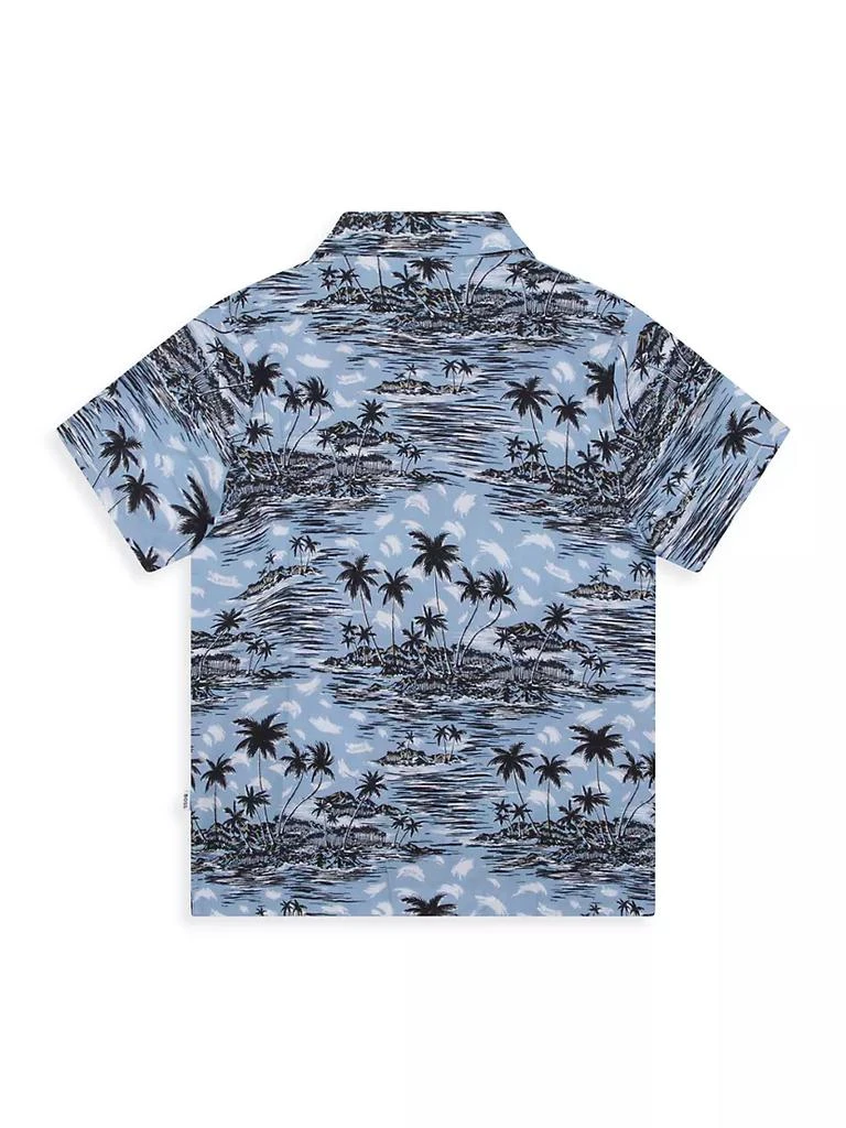商品Hugo Boss|Little Boy's &amp; Boy's Tropical Short-Sleeve Shirt,价格¥276,第3张图片详细描述
